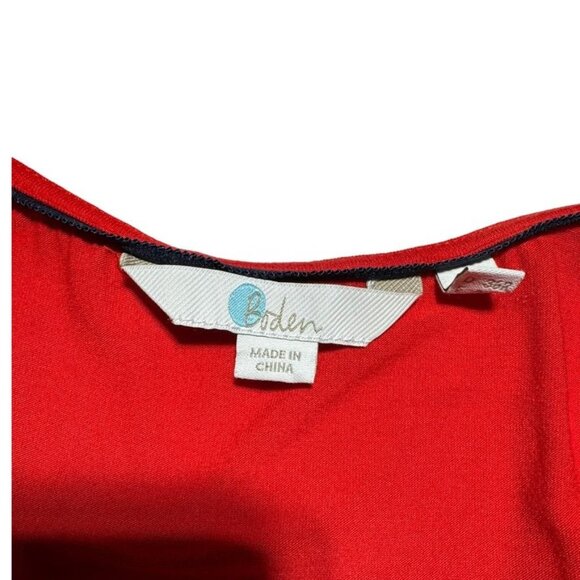 Boden Jumpsuit Red Size 6 - Picture 2 of 7